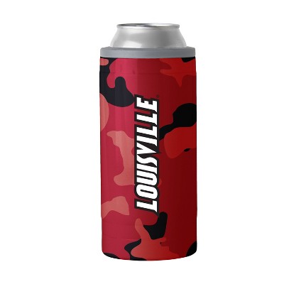 NCAA Louisville Cardinals 12oz Slim Can Camo Cooler