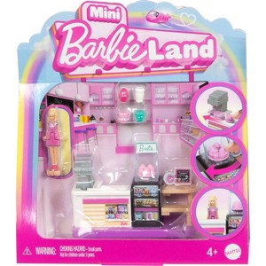 Barbie Mini BarbieLand Collectible Bakery Playset with 1.5" Doll - 1 of 4