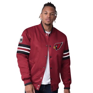 NFL Arizona Cardinals Starter Satin Jacket : Target