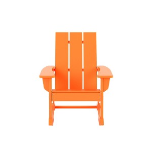 WestinTrends  Modern Adirondack Outdoor Rocking Chair - 1 of 4