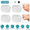 iMountek "4 Pack Jawline Exerciser for Men & Women – Jaw Trainer for Double Chin, Sagging Skin, 3 Resistance Levels" White - 2 of 3