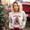 Simply Sage Market Women's Graphic Sweatshirt Feral Girl Christmas - 2 of 4