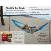Kammok Roo Single Hammock with Stuff Sack | Waterproof Ripstop Nylon, Gear Loops | Lightweight for Camping and Backpacking, Granite Gray - 4 of 4