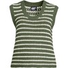 Lands' End Women's Blend Texture U Neck Vest Sweater - 3 of 4