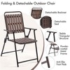 Yaheetech 8pcs Foldable Dining Chairs with Metal Frame - 4 of 4