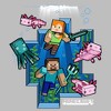 Juniors Womens Minecraft Under the Sea T-Shirt - 2 of 4