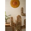 Set of 2 Woven Seagrass Cactus Sculptures 44.5"Tall by Kalalou - 3 of 3