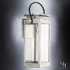 Urban Ambiance Luxury Modern Farmhouse Outdoor Wall Light,  23-5/8"H x 9-3/4"W,  Stainless Steel Finish, UHP1132 - 3 of 4