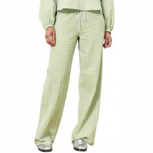 Women's Ismery Gingham Trousers - FRNCH - 1 of 4