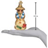 Old World Christmas Blown Glass Ornament for Christmas Tree, Sand Snowman (with OWC Gift Box) - 4 of 4
