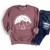 Simply Sage Market Women's Graphic Sweatshirt Making Memories Campfire Night - 3 of 4