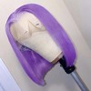 Jessie's Wig 10inch Bob lace Synthetic Wig Purple color 1/Pack - 3 of 4