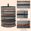 Unique Bargains Mesh Hanging Herb Drying Rack Foldable for Vegetable Plant - 3 of 4