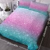 Wikineon 3PCS Ultra Soft Premium Duvet Cover Set for Comforter ¨C All-Season Star Bedding Set with Vibrant Celestial Patterns,King Size - 4 of 4