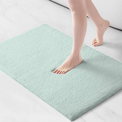 Chic Crate Spa-Quality Plush Bath Rug – Quick Dry, Non-Slip, Machine Washable, 0.75" High Pile Microfiber Mat