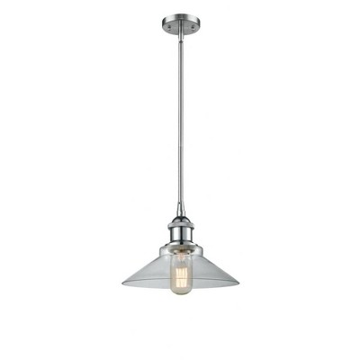 Orwell - 1 Light Stem Hung Mini Pendant In Industrial Style-8 Inches Tall and 8.38 Inches Wide