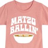 Girls' - Instant Message - Matzo Ballin Fitted Short Sleeve Graphic T-Shirt - 2 of 4
