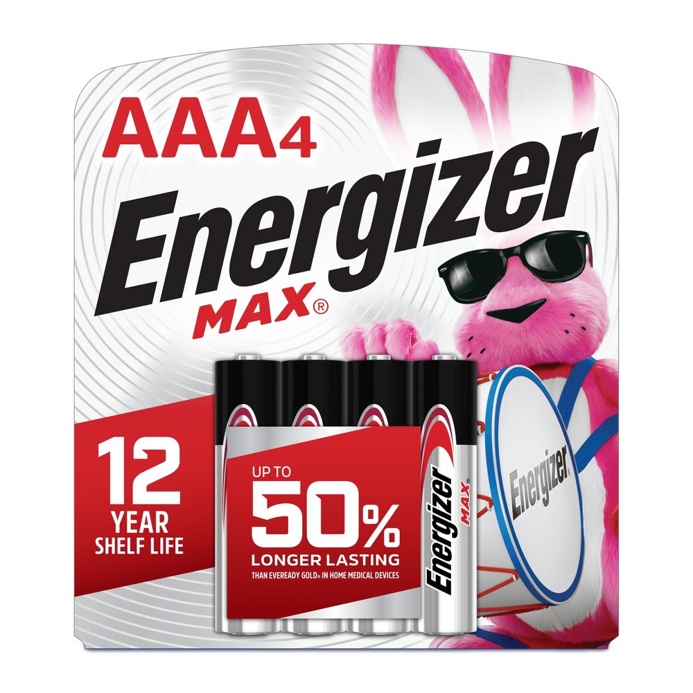 UPC 039800099099 product image for Energizer Max AAA Batteries - 4pk Alkaline Battery | upcitemdb.com