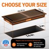 Contemporary Floor Register Vent with Mesh Cover Trap - 4 of 4