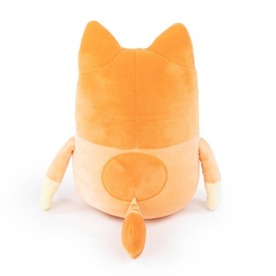 Bluey Bingo Plush Pillow Buddy in Orange and Beige Microfiber