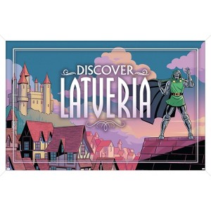 Trends International Marvel: Hero Lands - Latveria 2 Framed Wall Poster Prints - 1 of 4