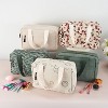 Generic Large Makeup Bags Corduroy Cosmetic Bags Portable Makeup Travel Toiletry Bags - 2 of 4