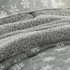 snowflakes gray