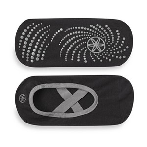 Gaiam Yoga Barre Socks - Black - 1 of 4