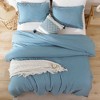 BAGOKIE 3-Piece Bed in a Bag Comforter Set with Pom Fringe - 2 of 4