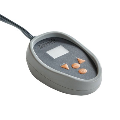 Twin Red Fleece Reversible Heated Blanket