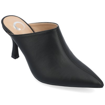 Journee Collection Womens Shiyza Mules High Stiletto Pointed Toe Pumps