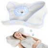 DOMETOUR Ergonomic Foam Neck Pillow Neck Support Neck Protection Good Sleep - 3 of 4