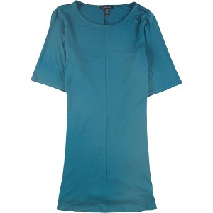Eileen Fisher Womens Jersey Elbow Sleeve Tunic Blouse - 1 of 1