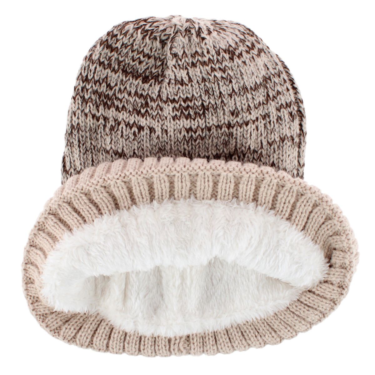 Polar Extreme Boys' Marled Ribbed Winter Beanie & Gloves Set - thumbnail 7