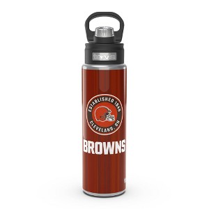NFL Cleveland Browns 24oz All In Wide Mouth Water Bottle - 1 of 3