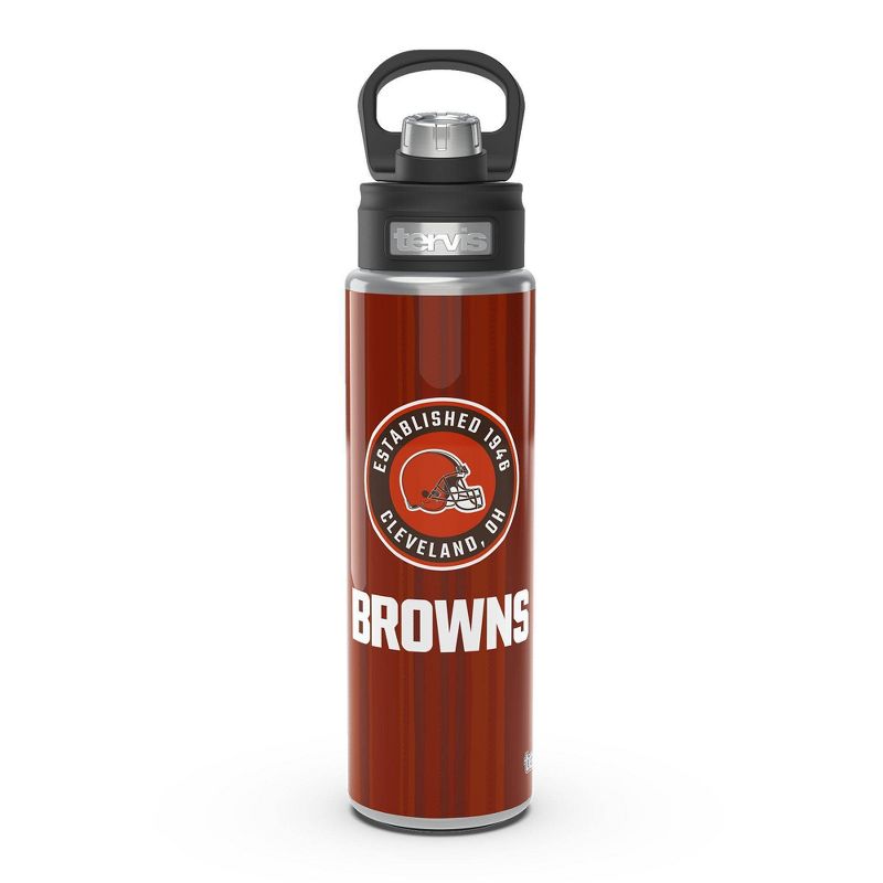 NFL Cleveland Browns 24oz All In Wide Mouth Water Bottle, 1 of 4