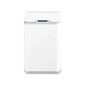 LunaLulinlk Touch-Free Trash Can, 2.6 Gal, Adult, Solid Print, Soft Close, Bathroom, Plastic, 1 Count - 1 of 4