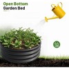 Lyngins Raised Garden Beds Outdoor, Round Galvanized Metal Planter Box & Fire Ring, Open Bottom, Outdoor Planter for Vegetables/Bonfiresv - 2 of 4