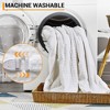 Electric Heated Throw Blanket with Waffle Texture, Soft Flannel, ETL Certified, 5 Heat Settings, Machine Washable, Auto Shut-Off 4 Hours - 4 of 4