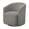 NicBex Modern Swivel Chair with Pocket Coil Seat Cushion, Soft & Durable Upholstery for Living Room, Bedroom, Office Accent - 2 of 4