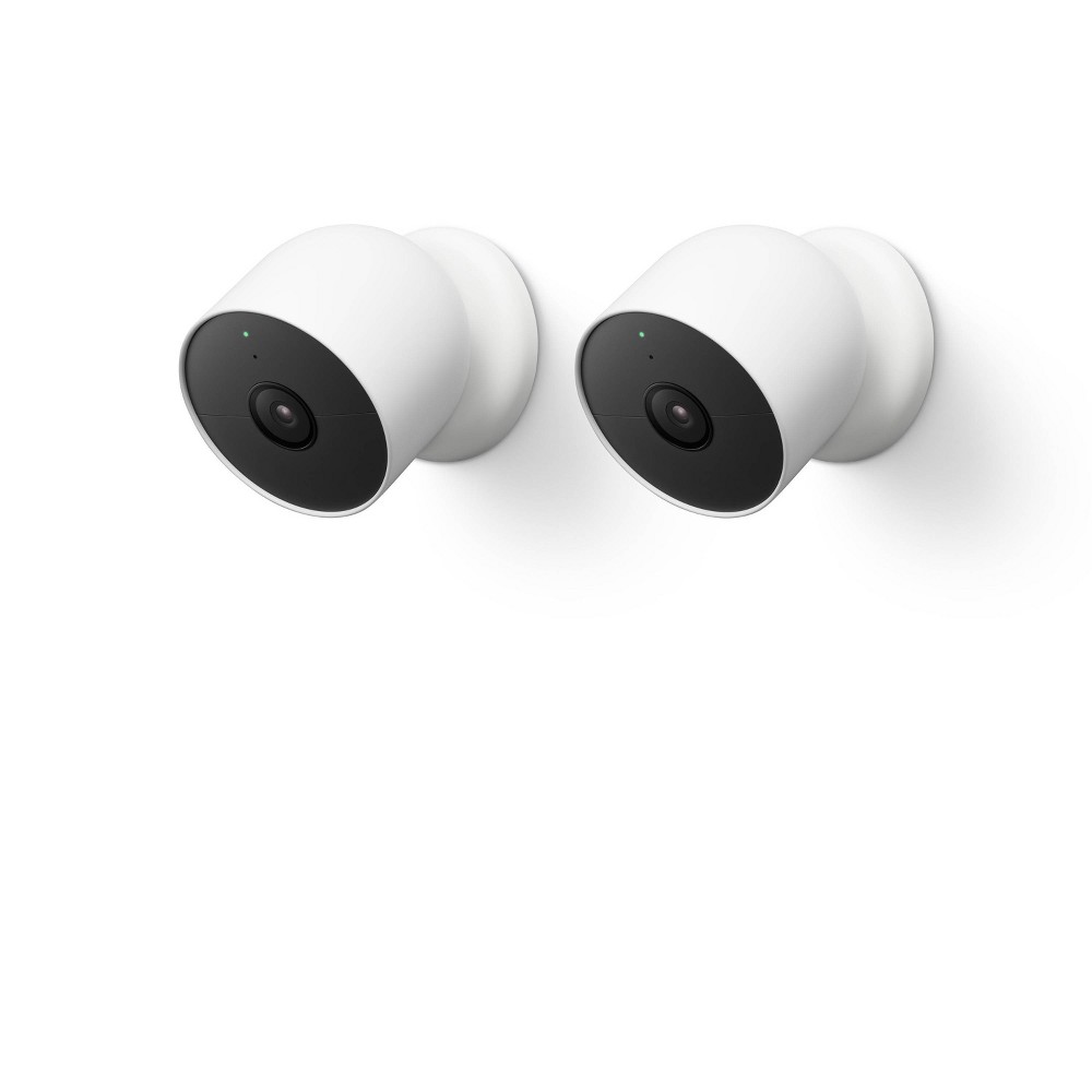 Photos - Surveillance Camera Google Nest Indoor/Outdoor Cam  - 2pk (Battery)