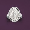 Ross-Simons Italian Sterling Silver Miraculous Medal Oval Ring - 4 of 4