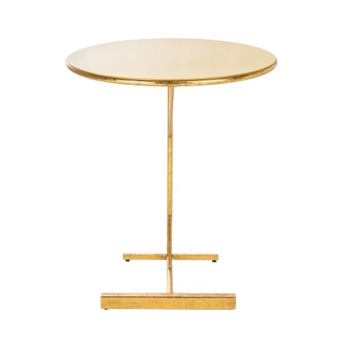 Sionne Round C Table Yellow Gold, Yellow Round Table