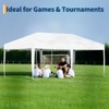 10x20 Pop Up Canopy with 2 Sidewalls - Heavy Duty Outdoor Canopy Tent with Portable Roller Bag - 4 of 4