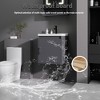 KTMBDW Floating Bathroom Vanity with Sink, Single Sink Wall Mounted Bathroom Vanity, White Ceramic Basin Top for Small Space - 2 of 4