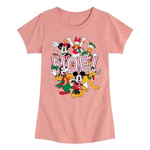 Girls' - Disney - Noel Fitted Short Sleeve Graphic T-Shirt - 1 of 4