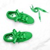 INSPIRE CHIC Women's Flat Ribbon Solid Color Sneakers Shoelaces 2 Pairs - 4 of 4