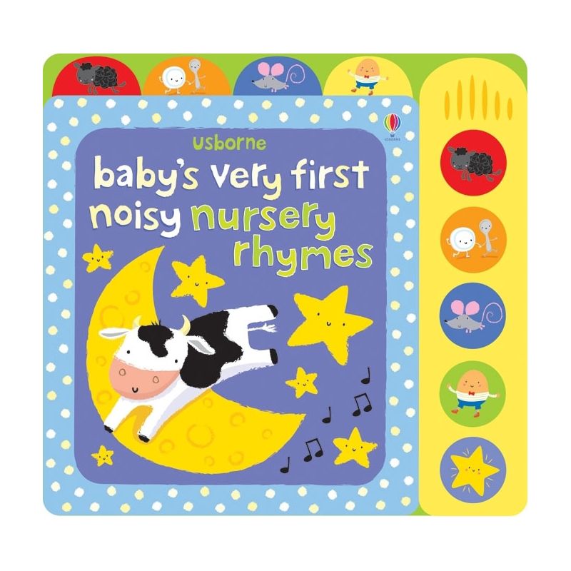 Baby's Very First Noisy Nursery Rhymes - (Baby's Very First Books) by  Fiona Watt (Board Book), 1 of 2