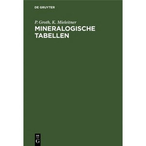 Mineralogische Tabellen - by  P Groth & K Mieleitner (Hardcover) - 1 of 1
