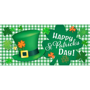 Briarwood Lane Celebrate St. Patrick's Day Mini Mat 22x10 Indoor Outdoor For St. Patrick's Day Doormat - 1 of 3